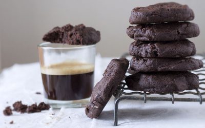 Double Chocolate Mocha Cookies