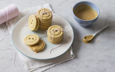 Vanilla Shortbread Buttons
